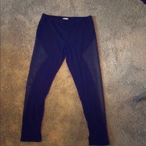 bar III leather leggings